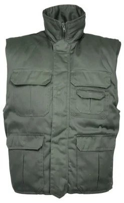IDAHO GILET RANGER KAKI>Homme Vêtements Militaires·Gilets Militaires