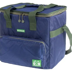 CAO GLACIERE SOUPLE BLEU/KAKI 30L> Activités De Plein Air Et Bivouac·Glacières Et Sacs Isothermes