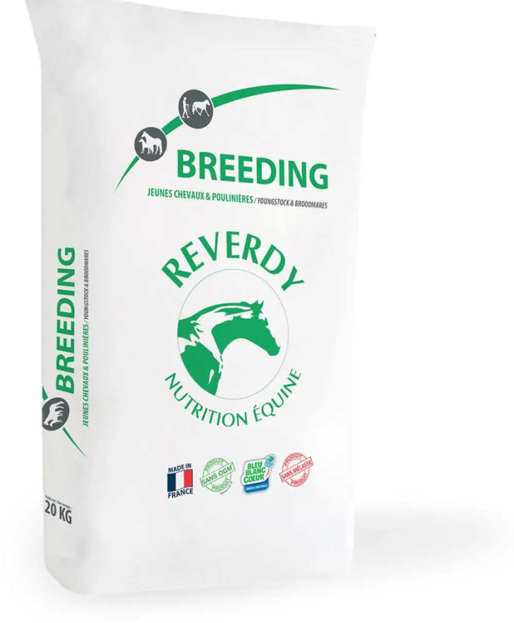 REVERDY GRANULES BREEDING 20KG> Aliments Pour Chevaux·Alimentation Poulinière Et Étalon|Aliments Pour Chevaux·Alimentation Poulinière Et Étalon