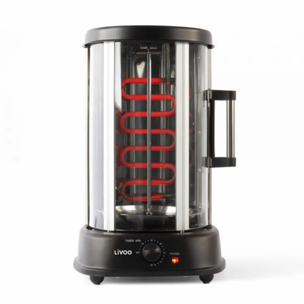LIVOO GRILL VERTICAL POUR VOLAILLE ET VIANDE> Ustensiles Cuisine Et Plats De Cuisson·Appareils À Raclette Et Planchas