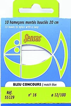 SENSAS HAMECON MONTE COUP X10> Montage Des Lignes·Hameçons Coup