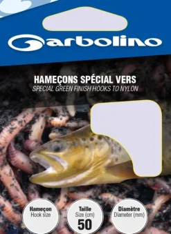 GARBOLINO HAMECON MONTE TRUITE SPECIAL VERS> Accessoires De Montage Truite·Hameçons Truite