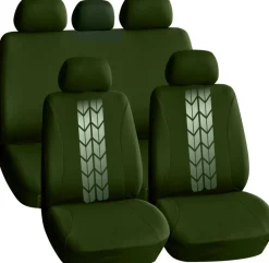 HV DVPT HOUSSE SIEGE TREAD JEU COMPLET KAKI> Protection De La Voiture·Couvre-Sièges Pour Voiture