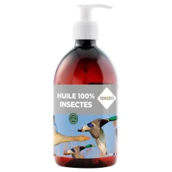 TERZEO VOS ANIMAUX HUILE 100% INSECTE> Élevage Canards, Sauvagines Et Oies·Aliments Complémentaires|Élevage Canards, Sauvagines Et Oies·Compléments Alimentaires