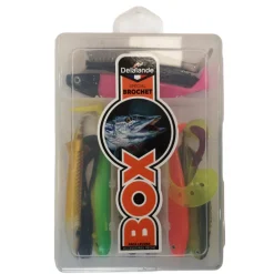 DELALANDE KIT BROCHET 12 LEURRES SOUPLES> Leurres Souples Carnassiers·Leurres Souples Delalande