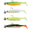 SAVAGE GEAR KIT DE 4 LEURRES SOUPLES FAT MINNOW T-TAIL RTF 10.5CM> Leurres Souples Carnassiers·Leurres Souples Savage Gear