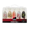 DAM KIT DE LEURRES CUILLERE X5 7GR> Leurres Durs Carnassiers·Leurres Durs Dam