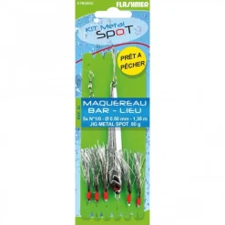 FLASHMER KIT METAL SPOT> Bas De Ligne Mer Bateau·Bas De Ligne Plumes
