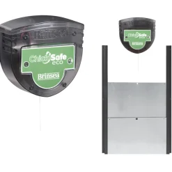 BRINSEA KIT PORTIER AUTOMATIQUE CHICKSAFE ECO + TRAPPE> Élevage Poules Et Volailles·Poulaillers Et Équipements