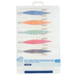 SRT KIT TURLUTTES PLONGEANTES #3,5 X5> Leurres Durs Mer·Turluttes Et Accessoires