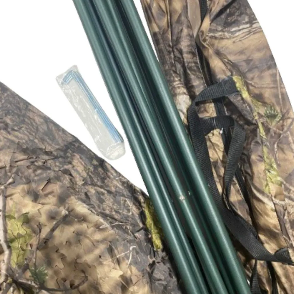 TERZEO CHASSEURS L'AFFUT TELESCOPIQUE CAMO FORET> Camouflage·Affûts Et Piquets