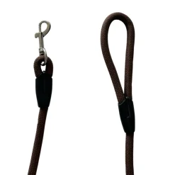 TERZEO VOS ANIMAUX LAISSE NYLON RONDE MARRON> Colliers, Laisses Et Harnais·Laisses Nylon|Colliers, Laisses Et Harnais·Laisses Nylon