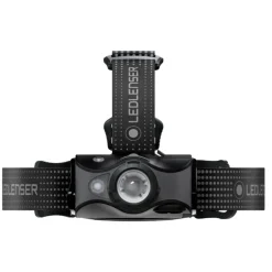 LED LENSER LAMPE FRONTALE MH7 600LUM RECHARG NR/GRI><noscript><img width=