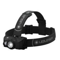 LED LENSER LAMPE FRONTALE MH8 600LUM RECHARG NR/NR> Lampes Frontales·Lampes Frontales Rechargeables|Éclairage·