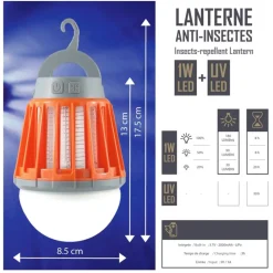CAO LANTERNE A LED ANTI INSECTES><noscript><img width=