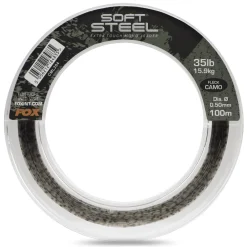 FOX LEADER SOFT STEEL FLEEK CAMO> Accessoires De Montage Carpe·Nylons Carpe
