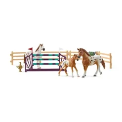 SCHLEICH LENTRAÎNEMENT AU CONCOURS DHORSE CLUB>Enfant Jeux Et Jouets·Jeux Et Jouets Équitation