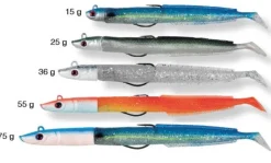 FLASHMER LEURRE M BLUE EQUILLE 15 G> Leurres Souples Mer·Leurres Souples Mer Flashmer