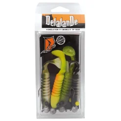 DELALANDE LEURRE M SKELETON 11CM 10G> Leurres Souples Carnassiers·Leurres Souples Delalande
