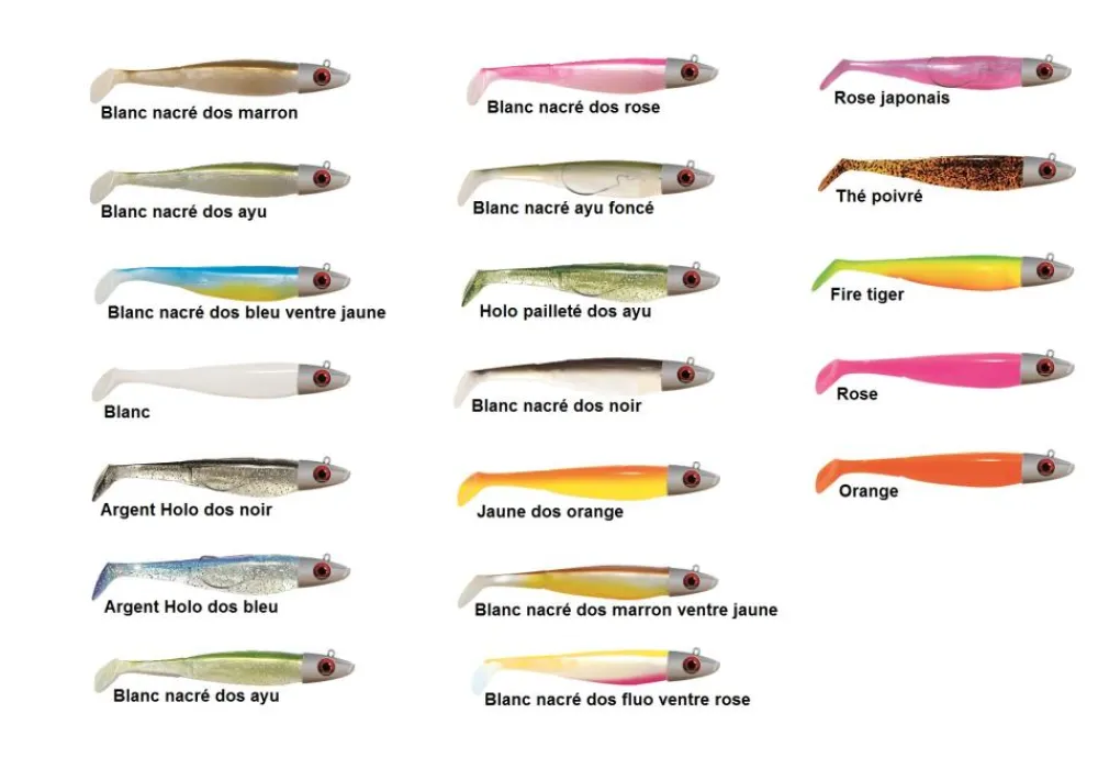 DELALANDE LEURRE M SWAT SHAD 11CM 15G> Leurres Souples Carnassiers·Leurres Souples Delalande
