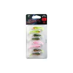 FOX RAGE LEURRE MICRO SPIKEY UV COLOUR 4CM X8> Leurres Souples Carnassiers·Leurres Souples Fox Rage