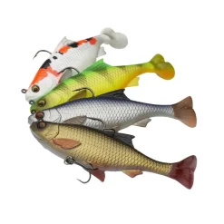 SAVAGE GEAR LEURRE PULSE TAIL ROACH 10CM 17.5G> Leurres Souples Carnassiers·Leurres Souples Savage Gear