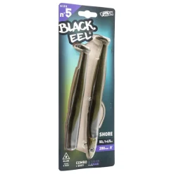 FIIISH LEURRE SOUPLE COMBO BLACK EEL 200 SHORE 50G> Leurres Souples Mer·Leurres Souples Mer Fiiish