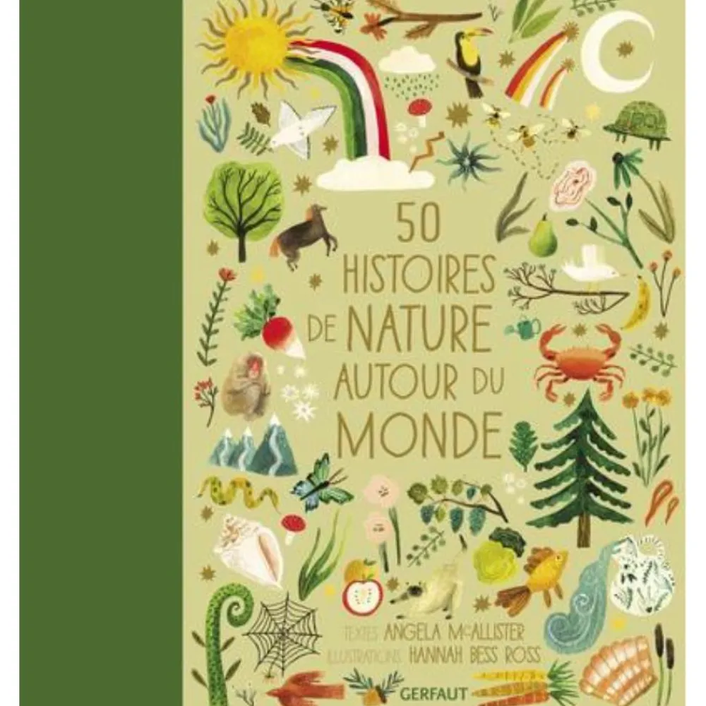 EDITION GERFAUT LIVRE 50 HISTOIRES AUTOUR DU MONDE>Enfant Livres Pour Enfants·Livres Sur La Nature Enfant