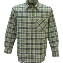 KALAHARI LOT 2 CHEMISES IMPALA BLEU KAKI>Homme Chemises Et Chemisettes·Chemises