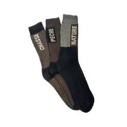 THIERRY LOT 3 PAIRES CHAUSSETTES OUTDOOR> Chaussettes Et Semelles·Chaussettes Basses|Chaussettes Et Semelles·Chaussettes Basses