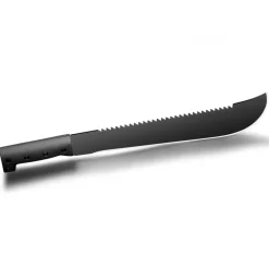 TERZEO PASSIONNÉS DE NATURE MACHETTE EN PLASTIQUE NOIRE LAME 35CM> Activités De Plein Air Et Bivouac·Machettes, Pelles Pliantes Et Scies