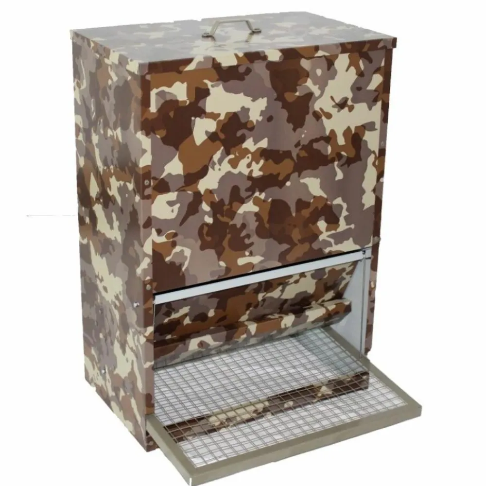 GAUN MANGEOIRE ANTI-GASPILLAGE CAMO> Mangeoires Et Tremies Poules Et Canards·Mangeoires Et Tremies Anti Gaspillage|Mangeoires·Mangeoires Anti Gaspillage