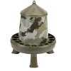 GAUN MANGEOIRE CAMO AVEC PIEDS> Mangeoires Et Tremies Poules Et Canards·Mangeoires Et Tremies Plastique - De 4Kg|Mangeoires·Mangeoires Plastique - De 4Kg