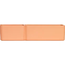 CHICK'A MANGEOIRE PLASTIQUE DOUBLE 0,75L> Élevage Lapins·Mangeoires