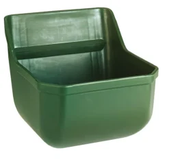 KERBL MANGEOIRE POUR POULAINS 9L VERTE> Équipements Du Box Et Abri·Mangeoires De Box|Équipements Du Box Et Abri·Mangeoires De Box