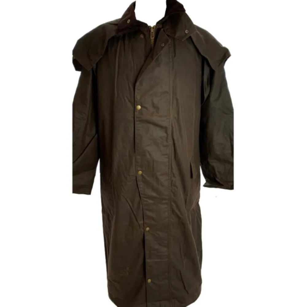 LOVER GREEN MANTEAU HUILE MARRON>Homme Vestes Et Gilets·Vestes Imperméables