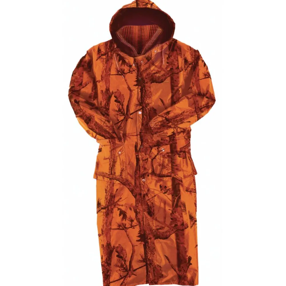 LIGNE VERNEY CARRON MANTEAU MILAU GHOST>Homme Vêtements & Accessoires Blaze·Vestes Imperméables Epi Orange Fluo