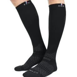 LA CHAUSSETTE DE FRANCE MI BAS ROCKIES PRO NOIR> Chaussettes Et Semelles·Chaussettes Hautes|Chaussettes Et Semelles·Chaussettes Hautes