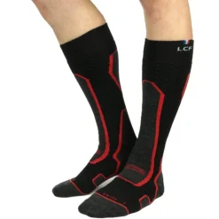 LA CHAUSSETTE DE FRANCE MI BAS TOUNDRA ROUGE><noscript><img width=