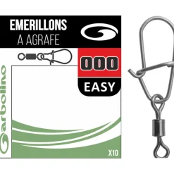 GARBOLINO MICRO EMERILLONS + AGRAFE EASY> Accessoires De Montage Truite·Émerillons Truite