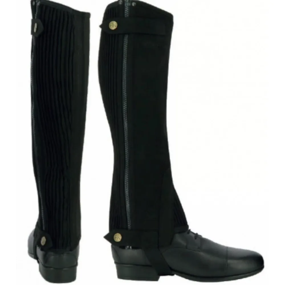 RIDING WORLD MINI-CHAPS AMARA NOIR ENFANT>Enfant Chaussant D'Équitation Enfant·Mini-Chaps Enfant
