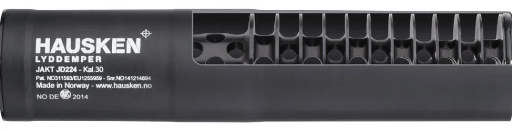 HAUSKEN MODERATEUR DE SON JD224 7.7MM M18X1> Modérateurs De Son Pour Armes·Modérateurs De Son Manchonnés