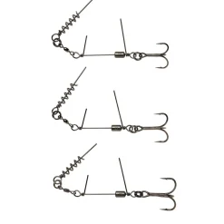 SAVAGE GEAR MONTAGE CORKSCREW STINGER 3G X2> Tetes Plombées Et Accessoires Leurres·Accessoires Leurres Souples