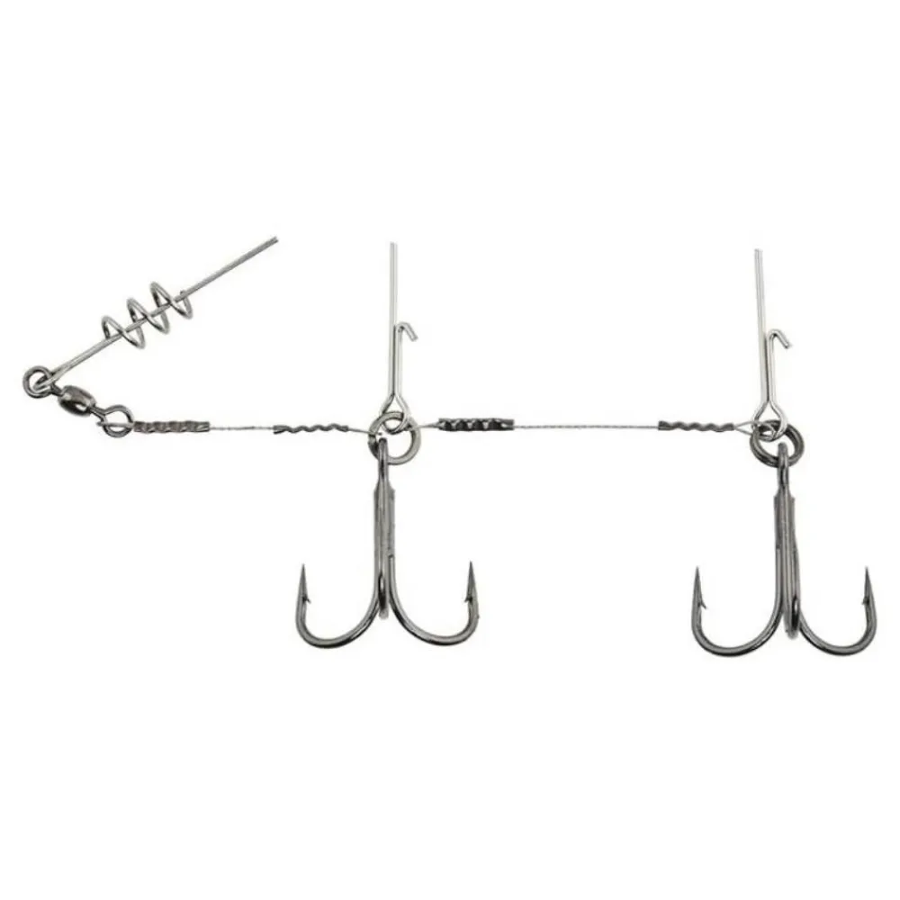 LUCKY JOHN MONTAGE STINGER SSW 42KG 2TRIPLES T1> Leurres Souples Carnassiers·Leurres Souples Lucky John
