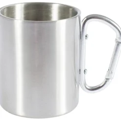 CAO MUG INOX DOUBLE PAROI AV MOUSQUETON 35CL> Activités De Plein Air Et Bivouac·Mugs Pique-Nique
