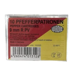 WADIE MUNITION POIVRE 380 REVOLVER X10> Munitions De Défense·Munitions Pour Revolver