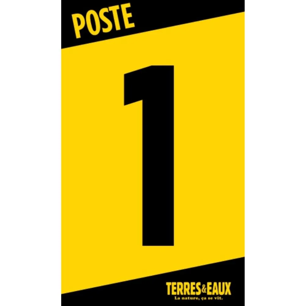 TERZEO CHASSEURS NUMERO DE POSTE BATTUE ORANGE> Chasse Du Grand Gibier·Identification Du Poste De Chasse