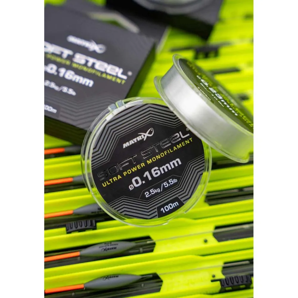 MATRIX NYLON COUP SOFT STEEL ULTRA POWER 100M> Montage Des Lignes·Fils Pêche Au Coup