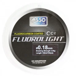 ASSO NYLON FLUOROLIGHT 150M> Accessoires De Montage Truite·Fils De Pêche Truite