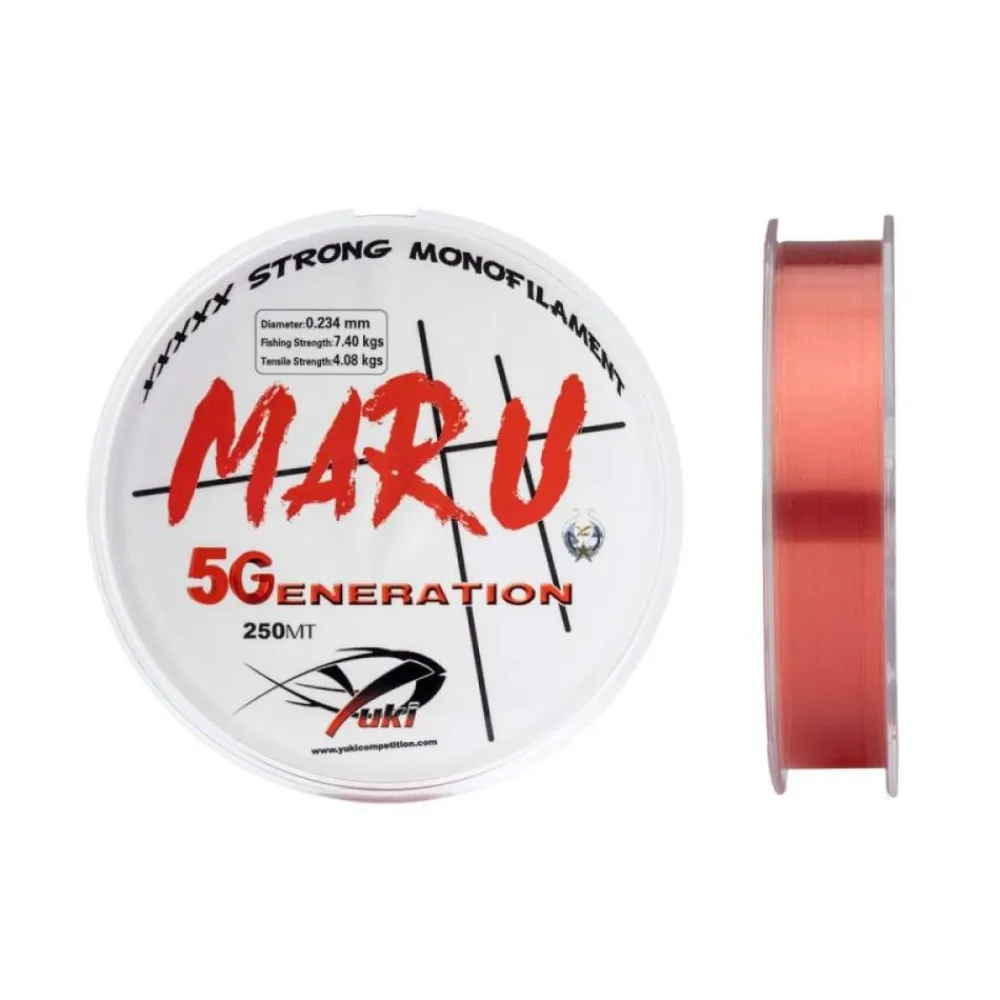 YUKI NYLON MARU 250M> Montages Surf Casting·Nylons Surf Casting
